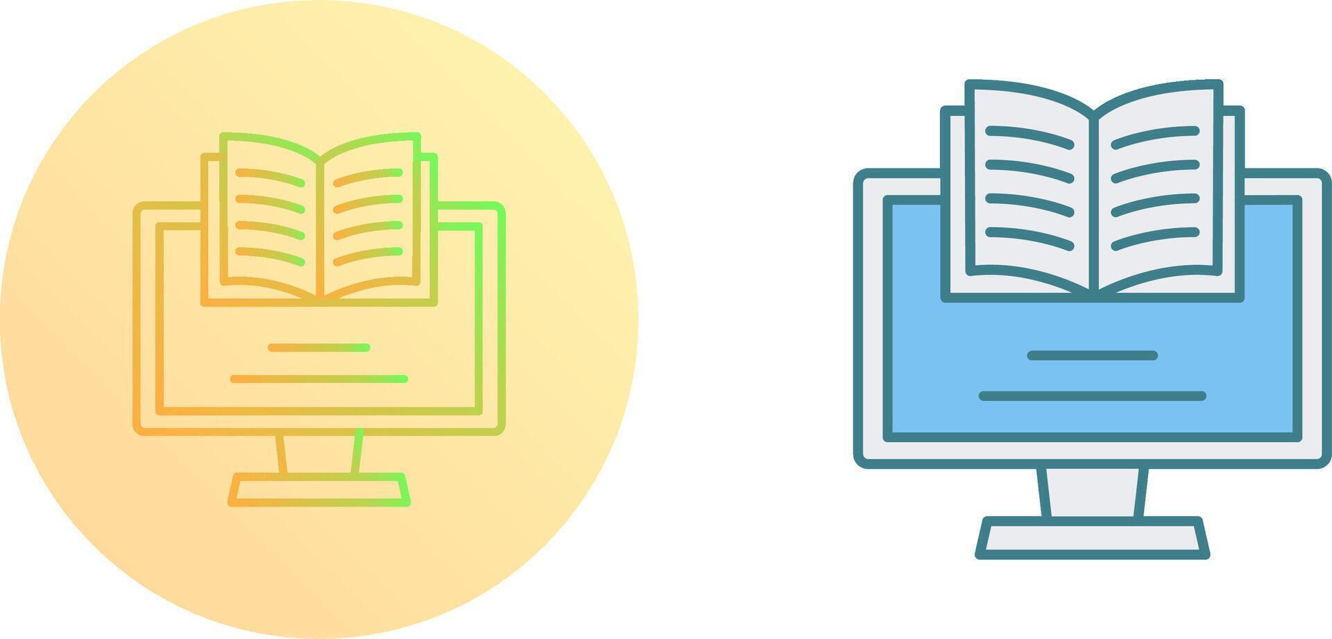 Monitor Icon Design vector