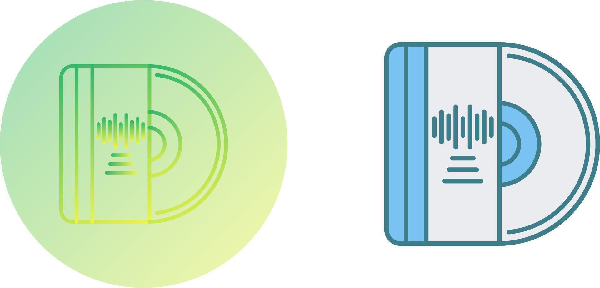 Vinyl Icon Design vector