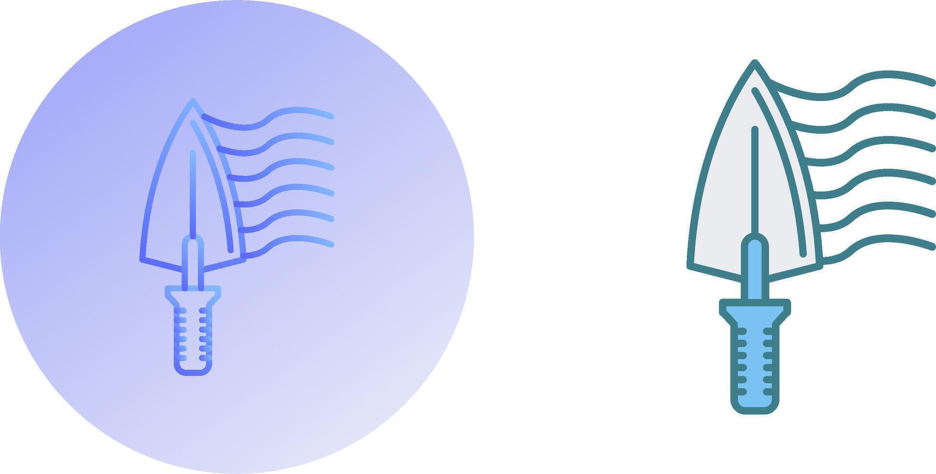 Trowel Icon Design vector