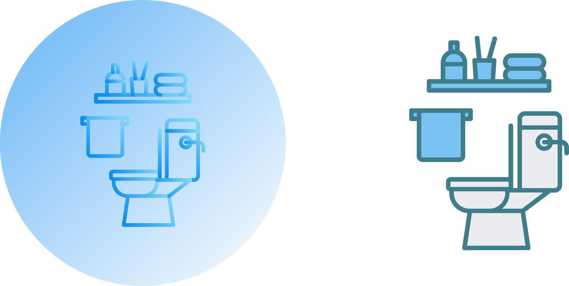 Toilet Icon Design vector