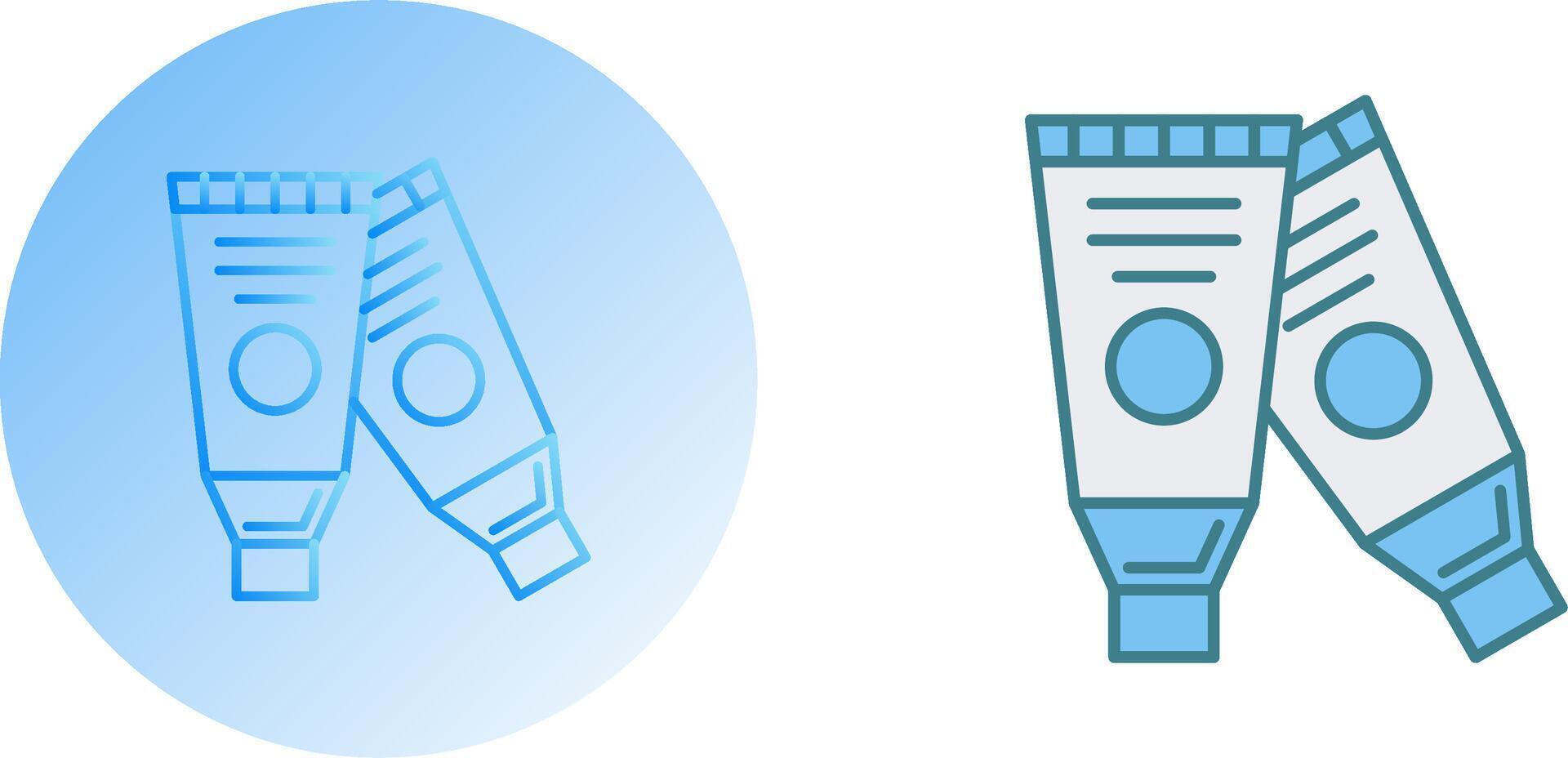 Paint Tube Icon Design vector