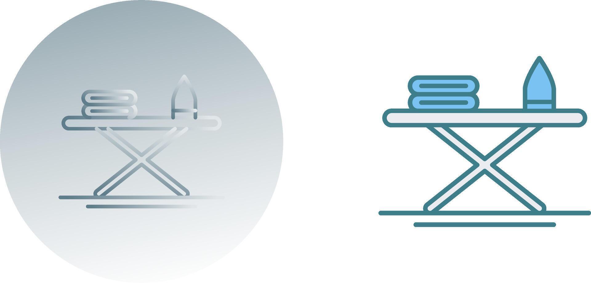 Iron Board Icon Design vector