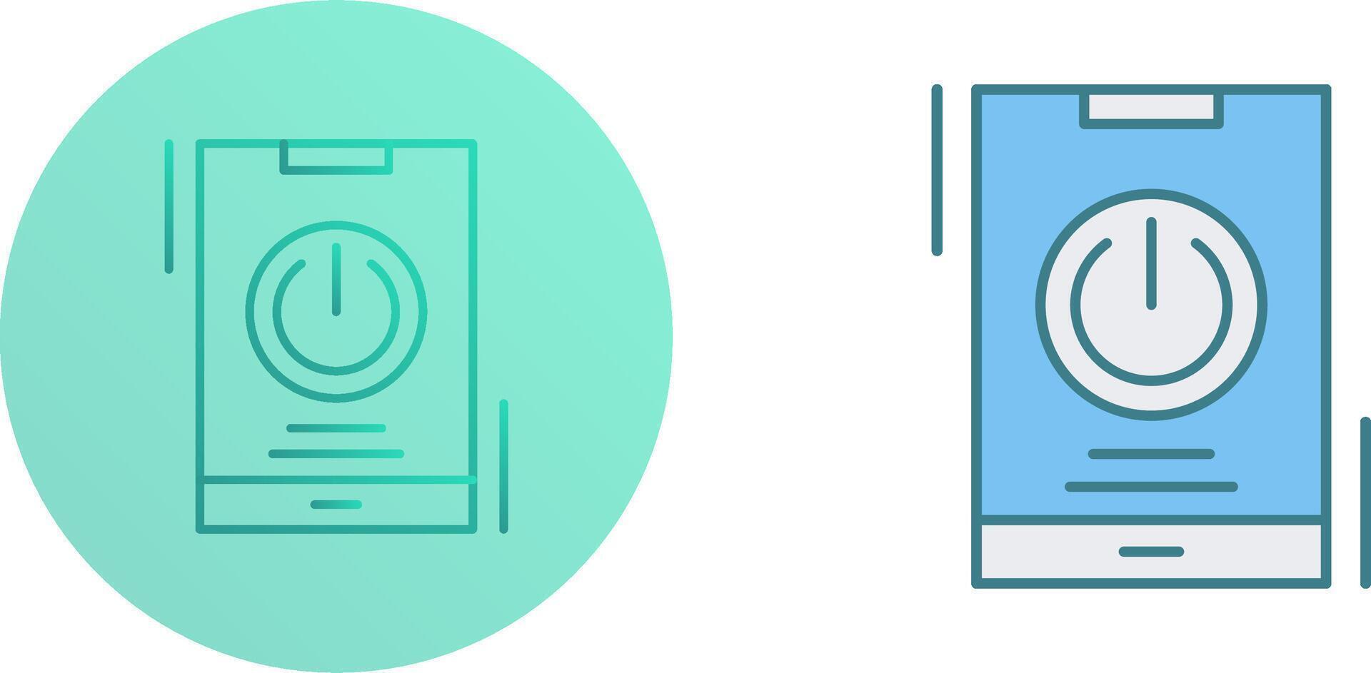 Power Icon Design vector
