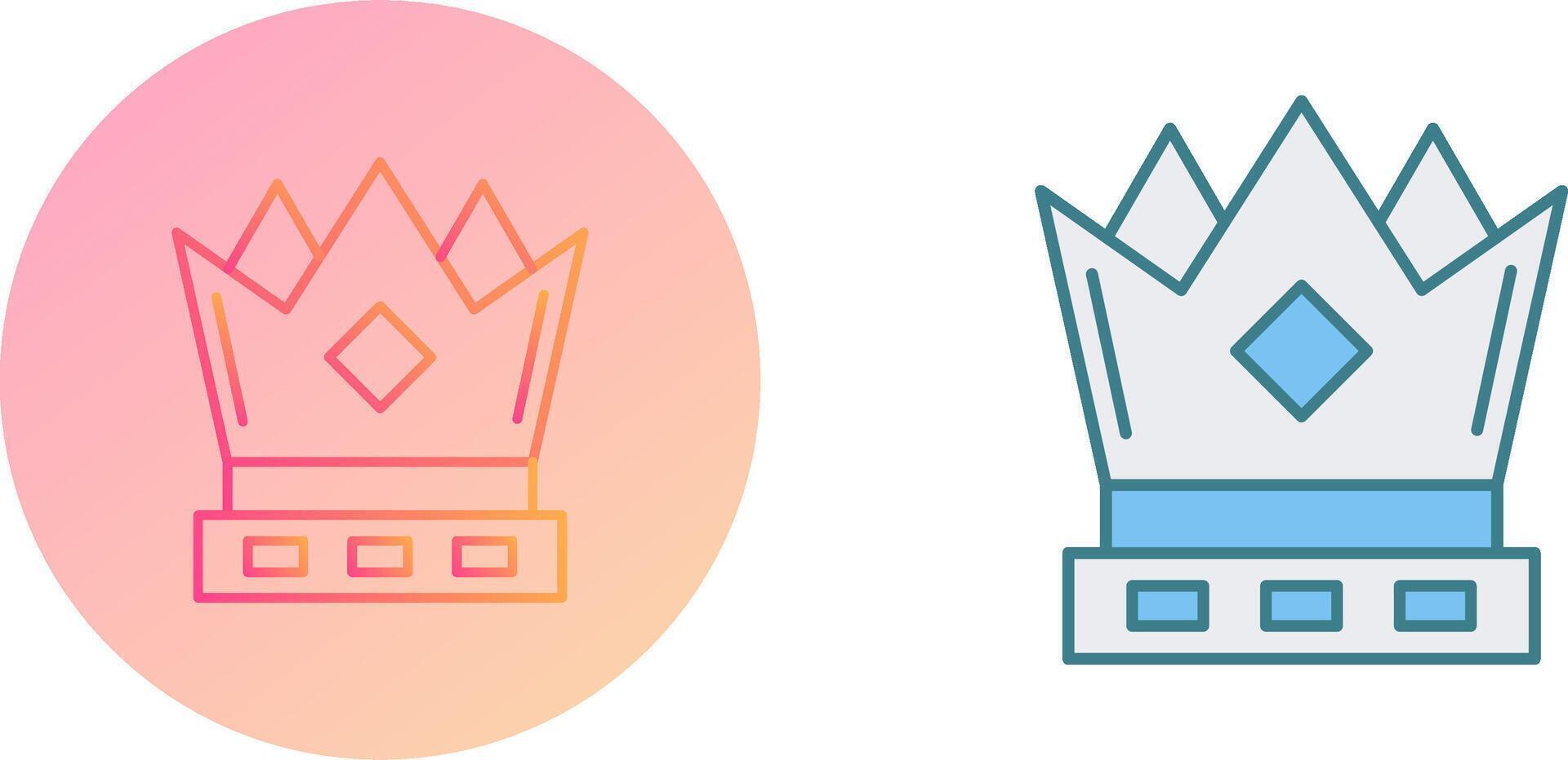 Crown Icon Design vector