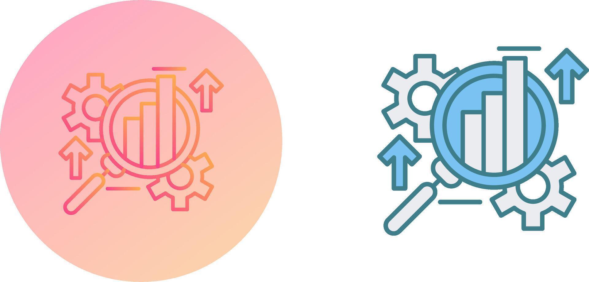 Analysis Icon Design vector