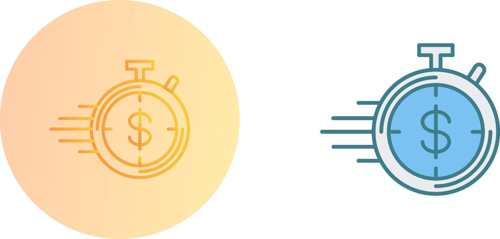 Timer Icon Design vector