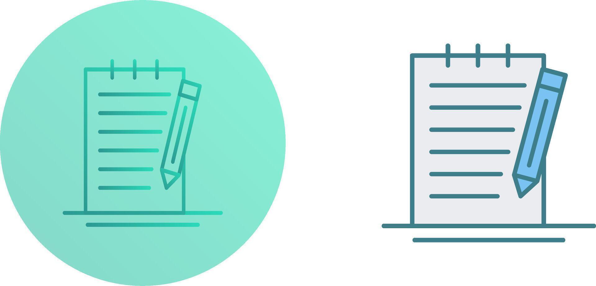 Check Up List Icon Design vector