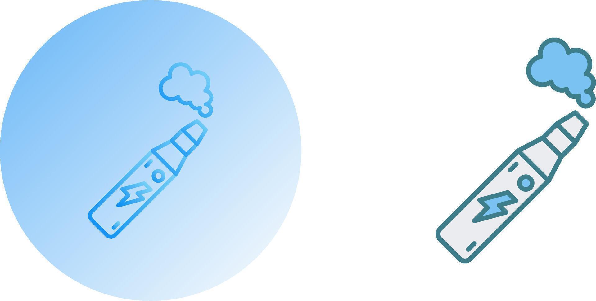Electronic Cigarette Icon Design vector