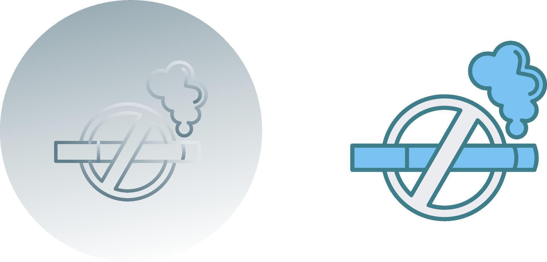 No Tobacco Icon Design vector