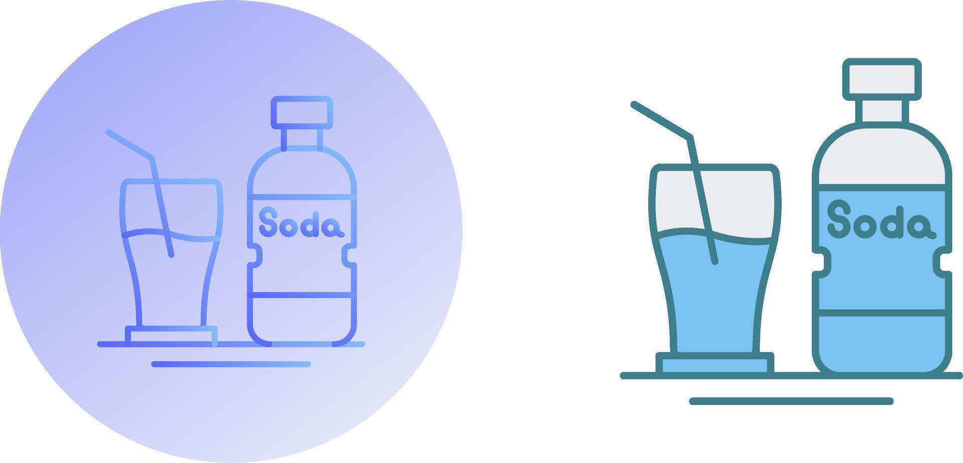 Soda Icon Design vector
