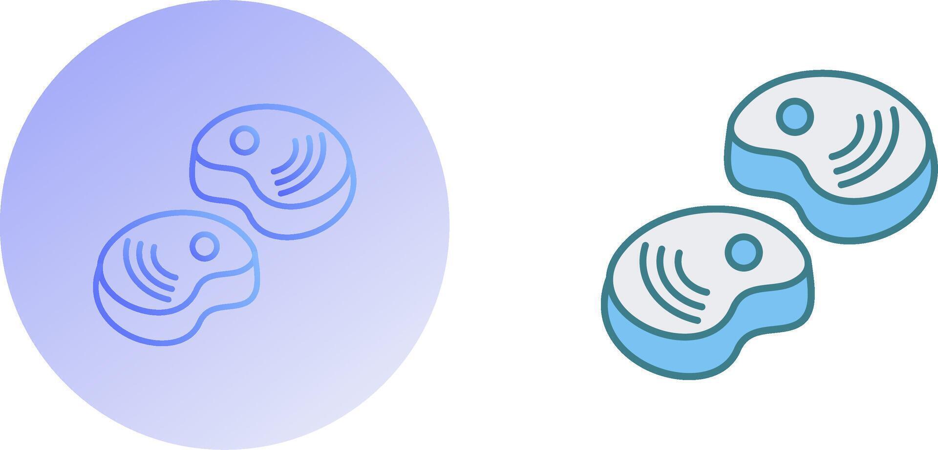 Steak Icon Design vector