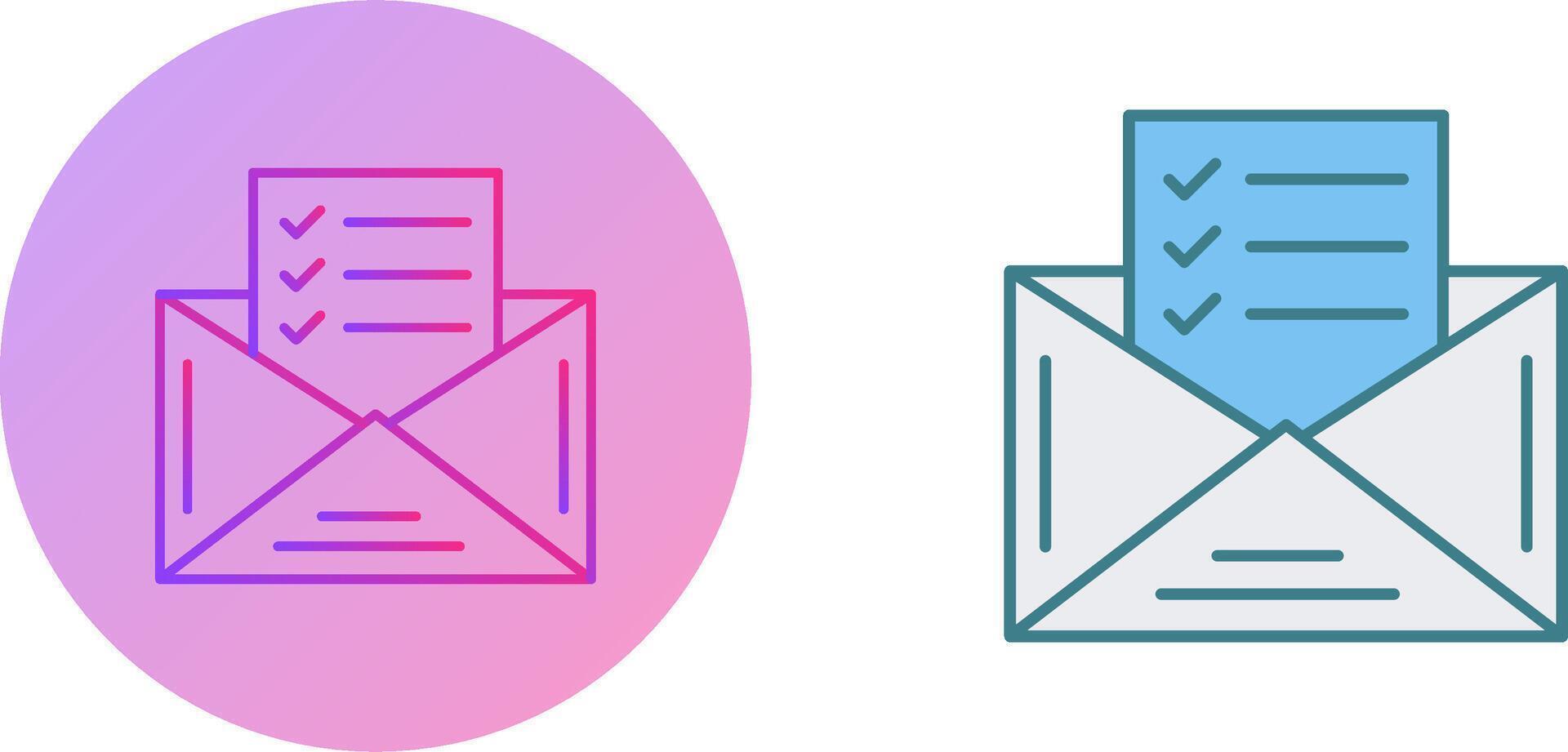 Check List Icon Design vector