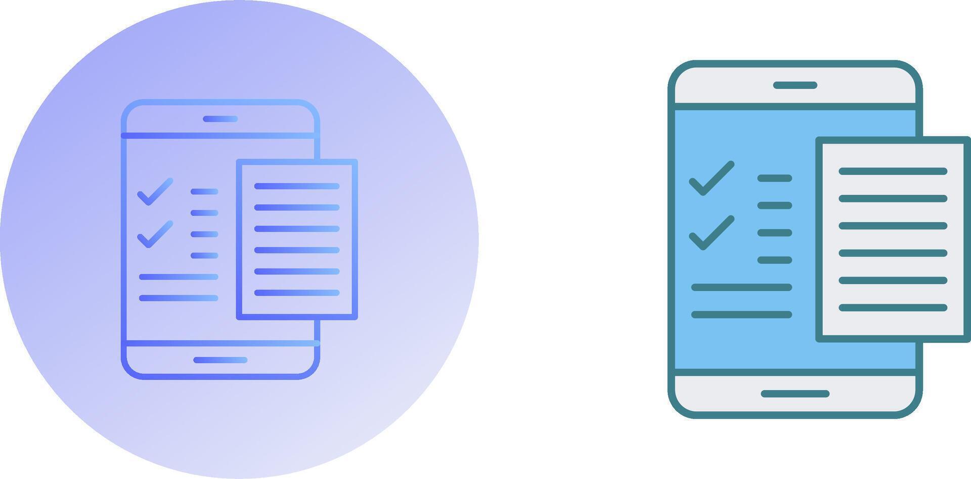 Check List Icon Design vector