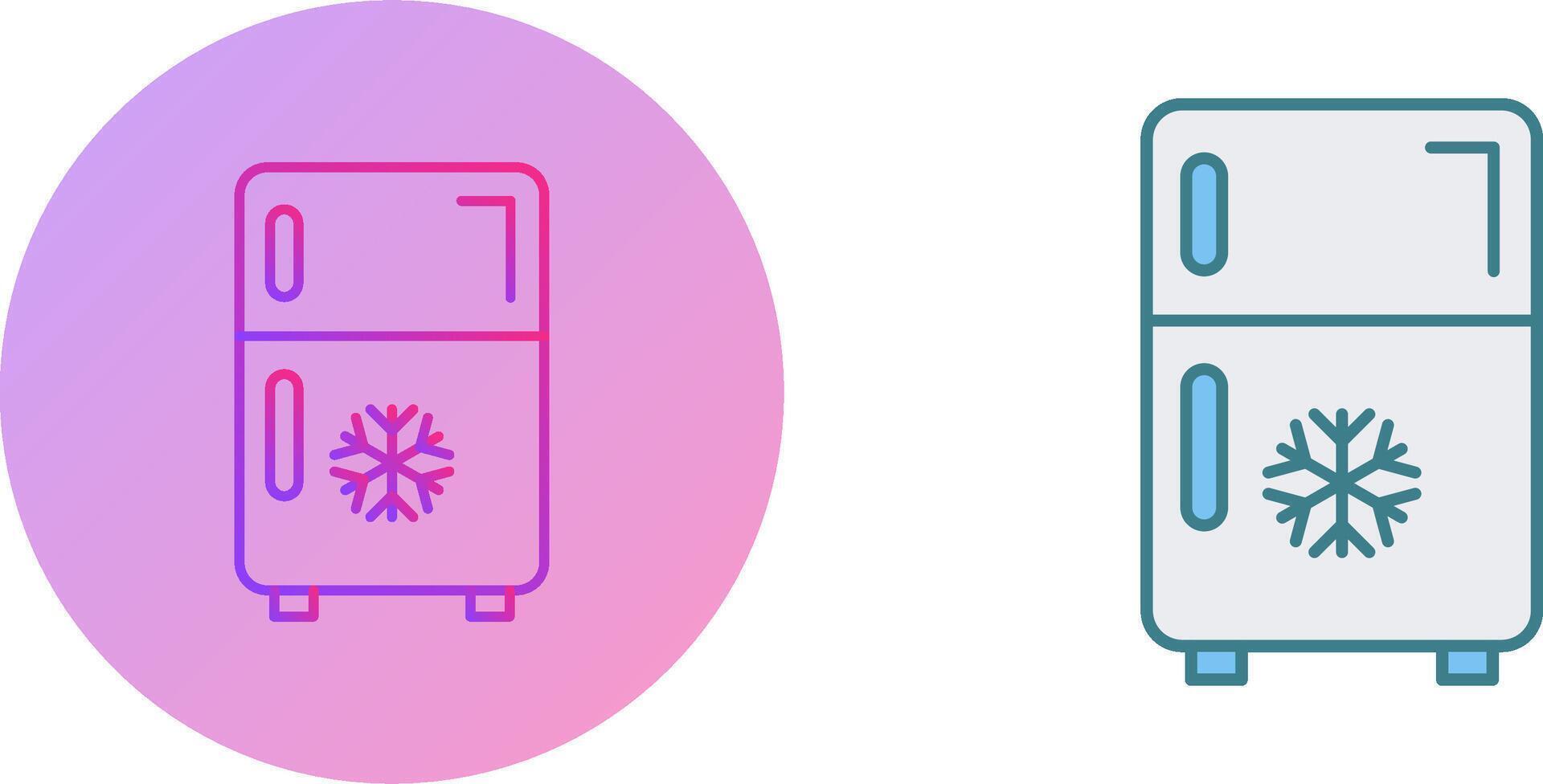 Fridge Icon Design vector