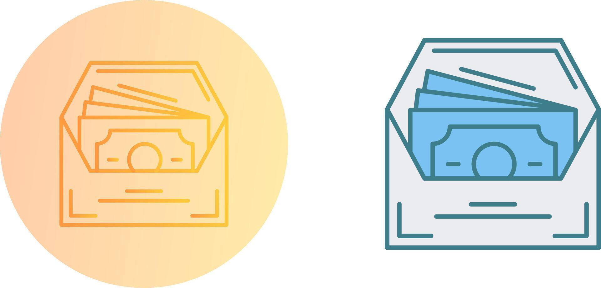 Salary Icon Design vector