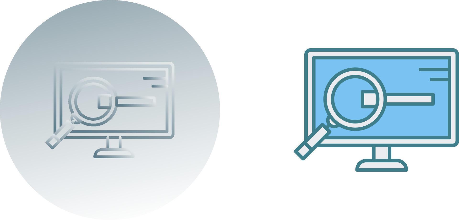 Search Icon Design vector