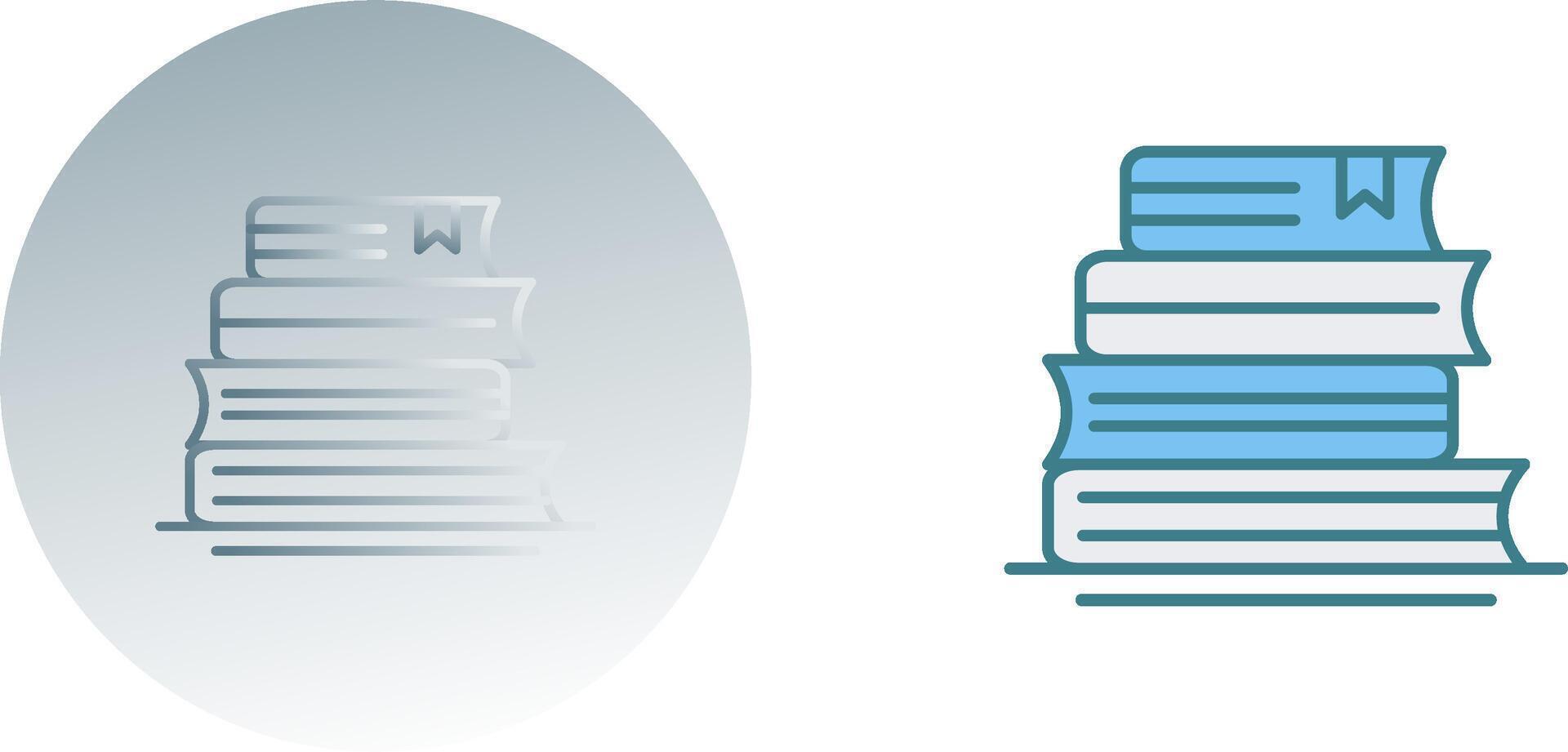 Books Icon Design vector