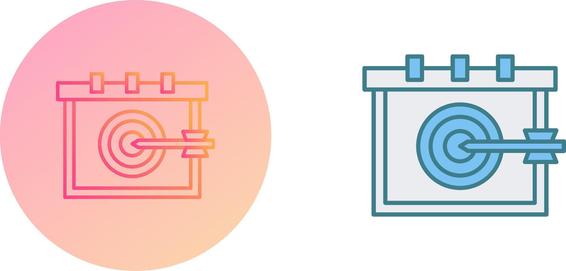 Target Icon Design vector