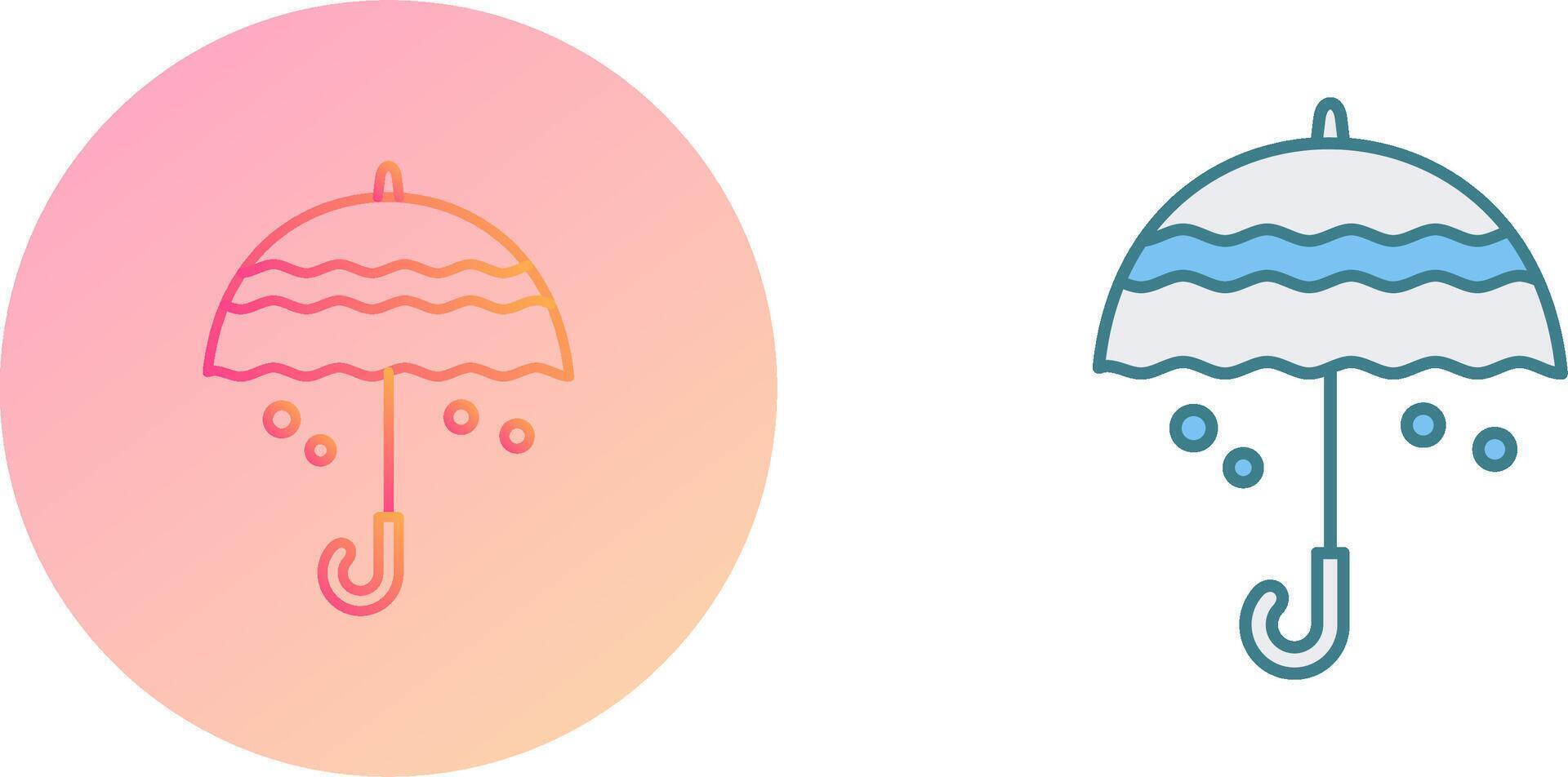 Umbrella Icon Design vector