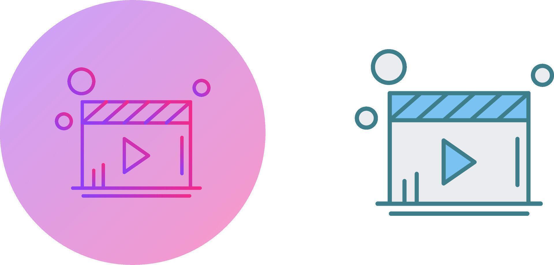 Player Icon Design vector