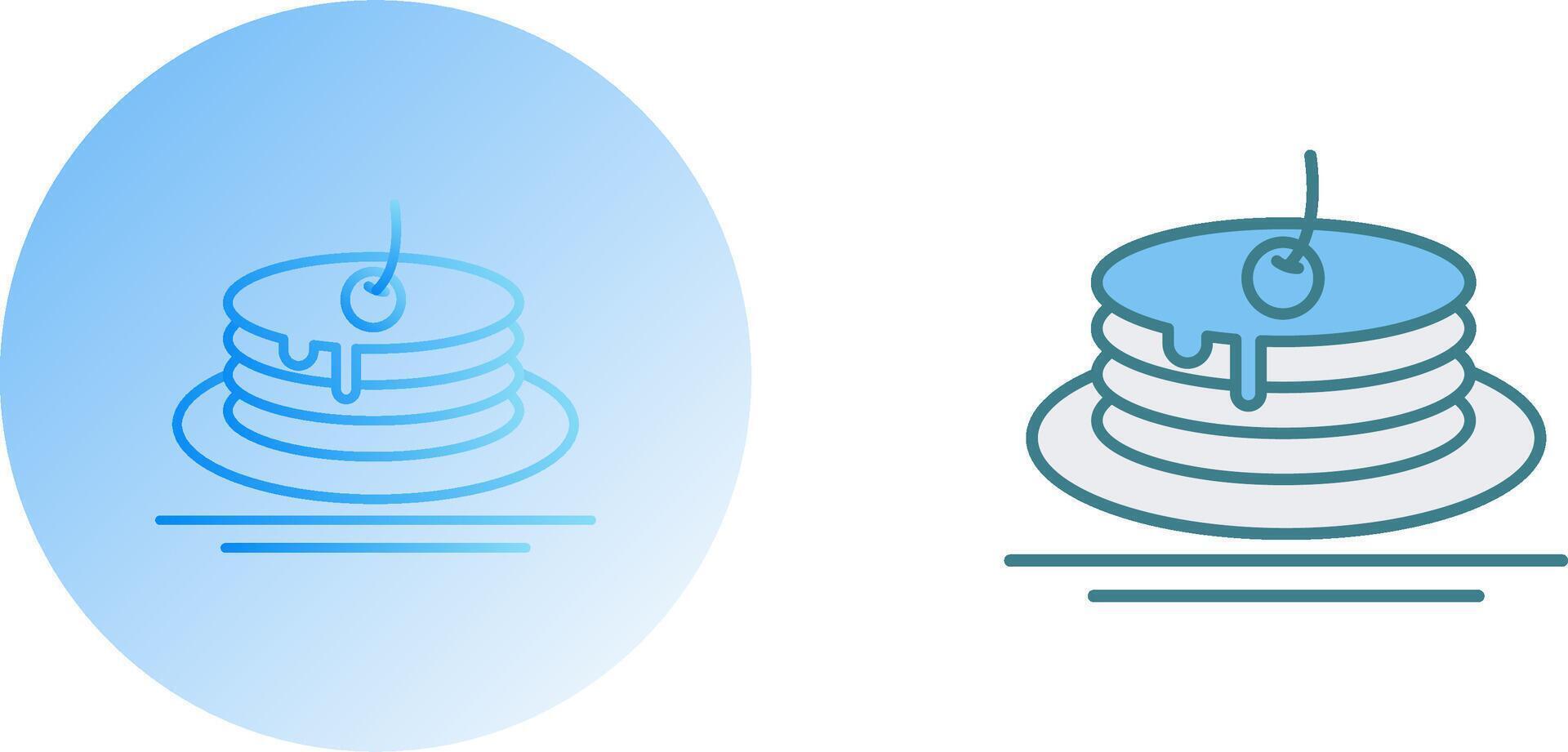 Pancake Icon Design vector