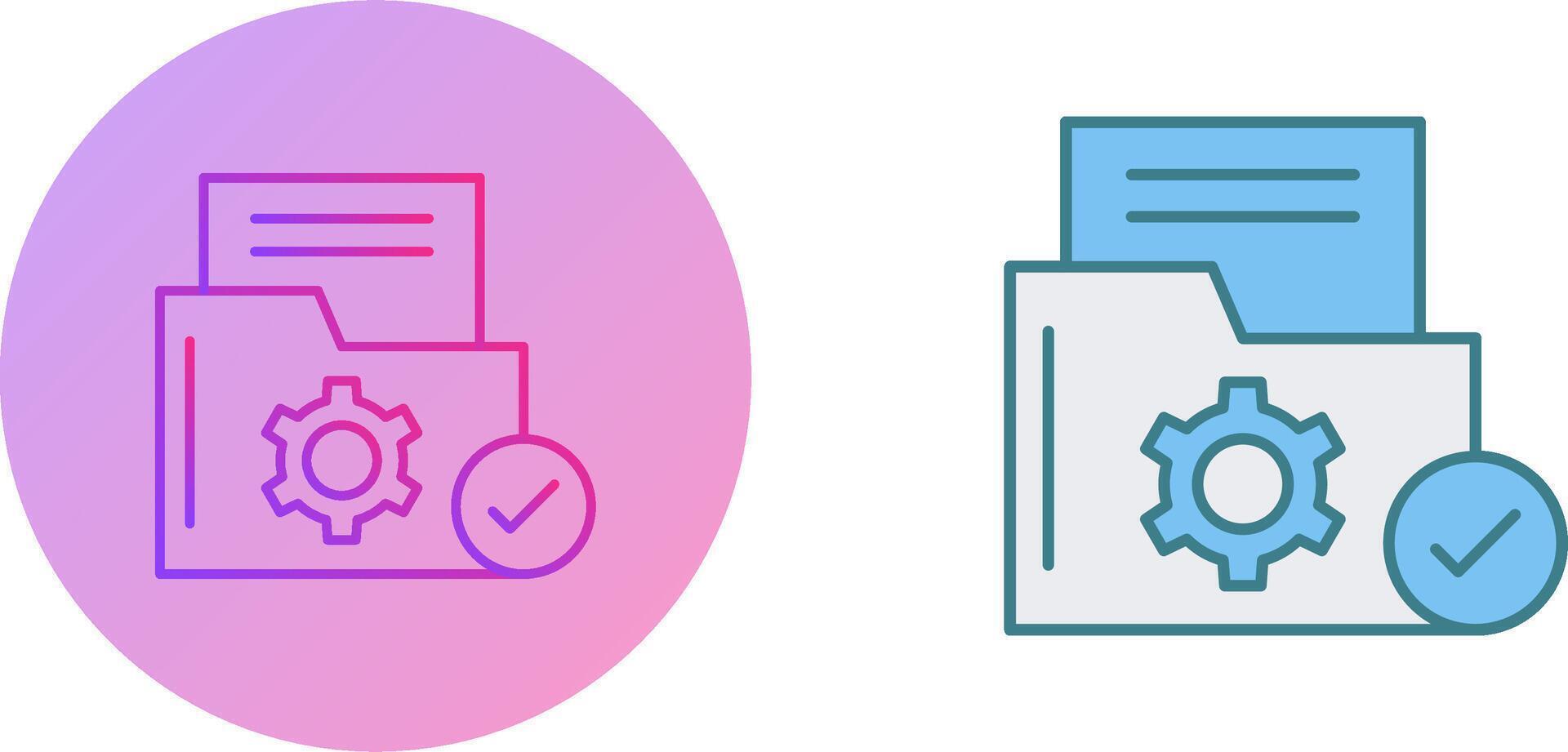 Folder Icon Design vector