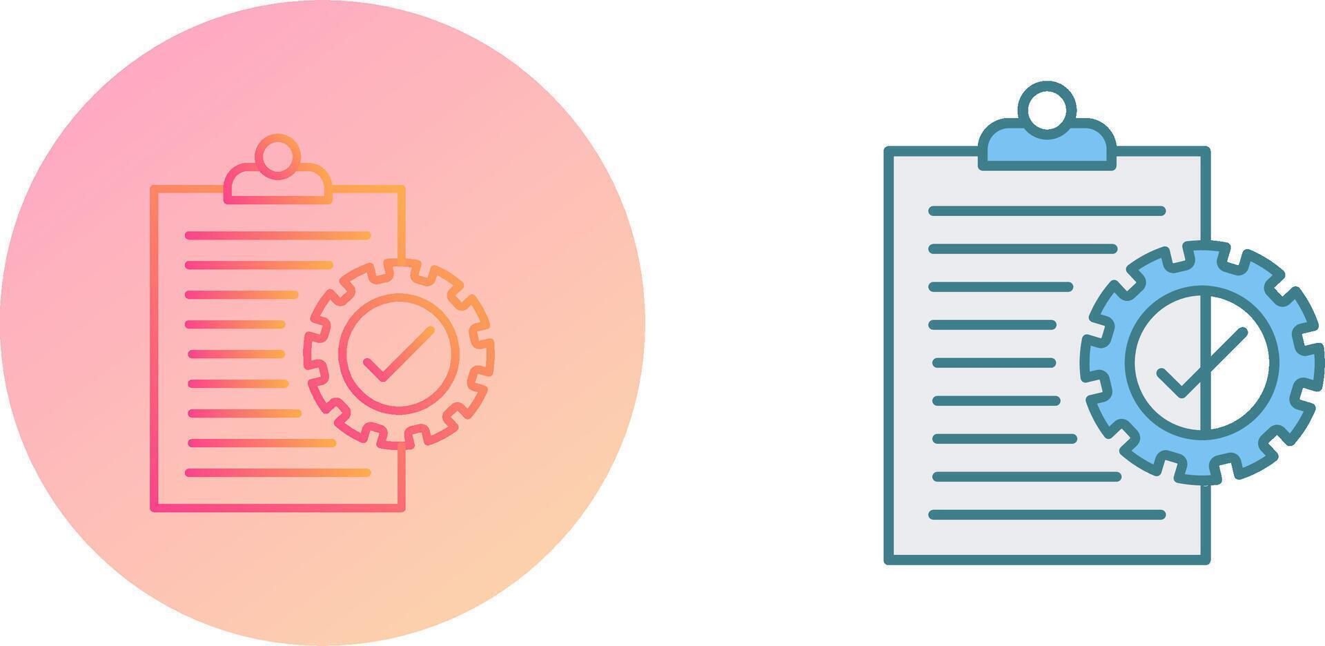 Check List Icon Design vector