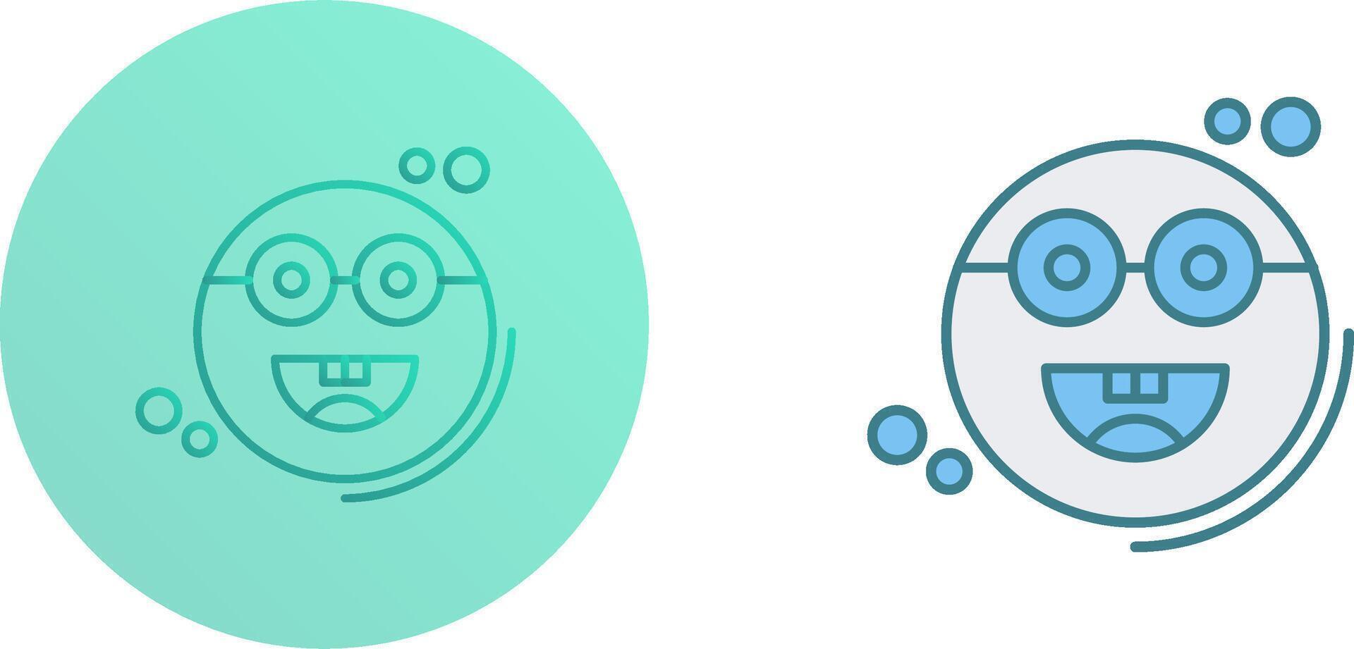Galsses Icon Design vector