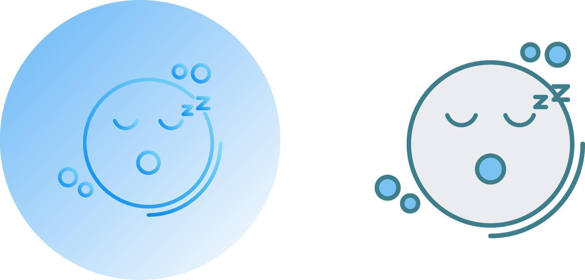 Sleep Icon Design vector