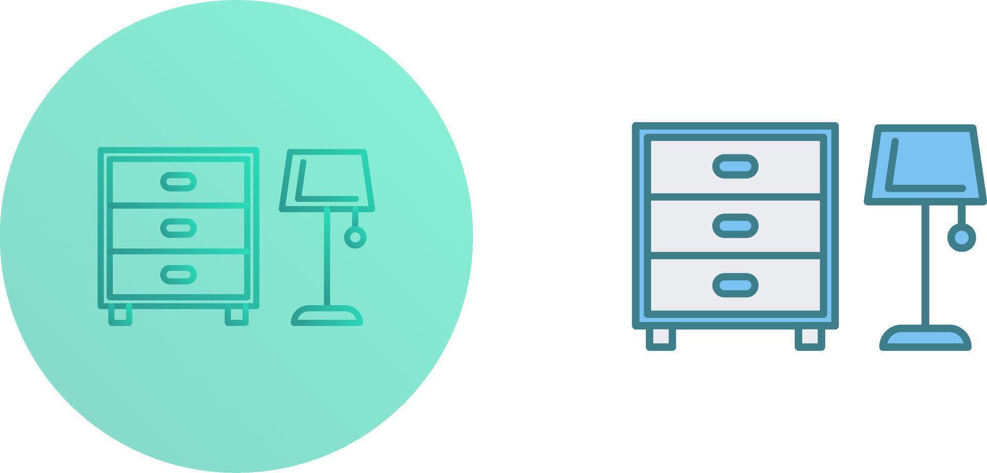 Drawers Icon Design vector