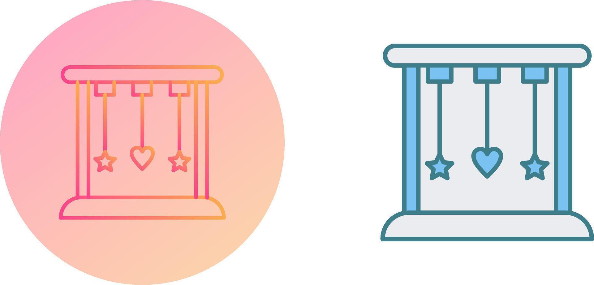 Cradle Icon Design vector