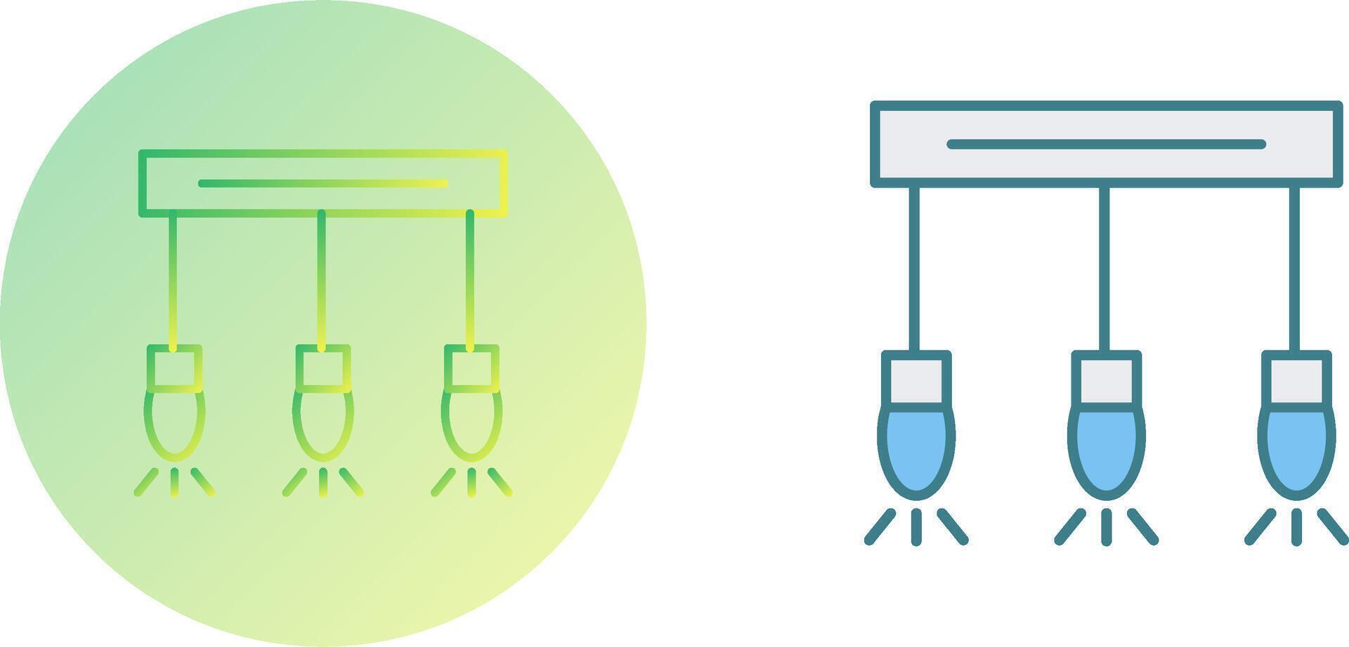Light Icon Design vector