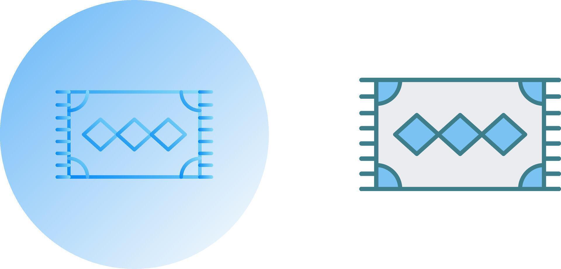 Rug Icon Design vector