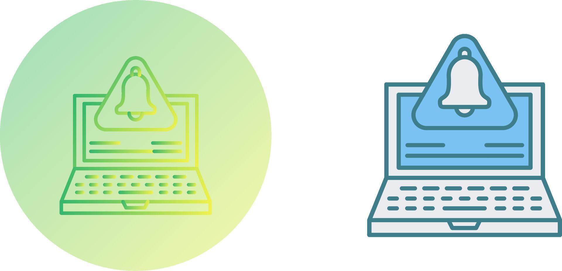 Notification Icon Design vector