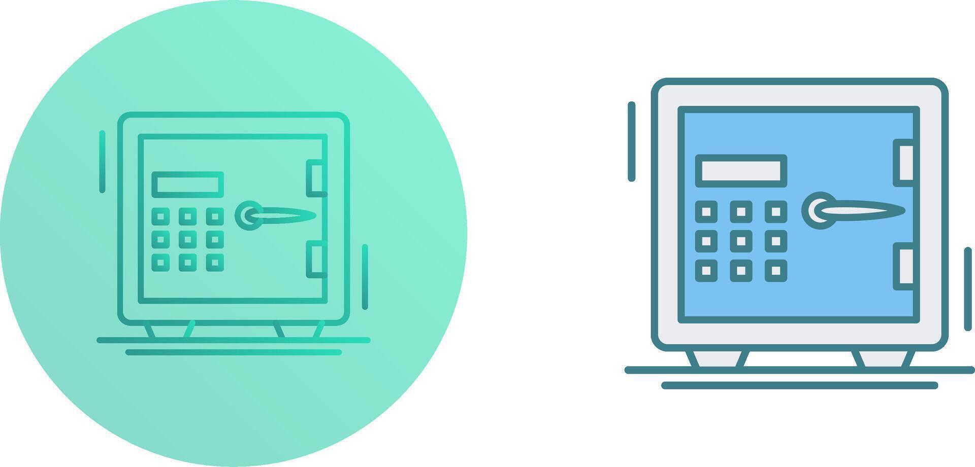 safe Icon Design vector
