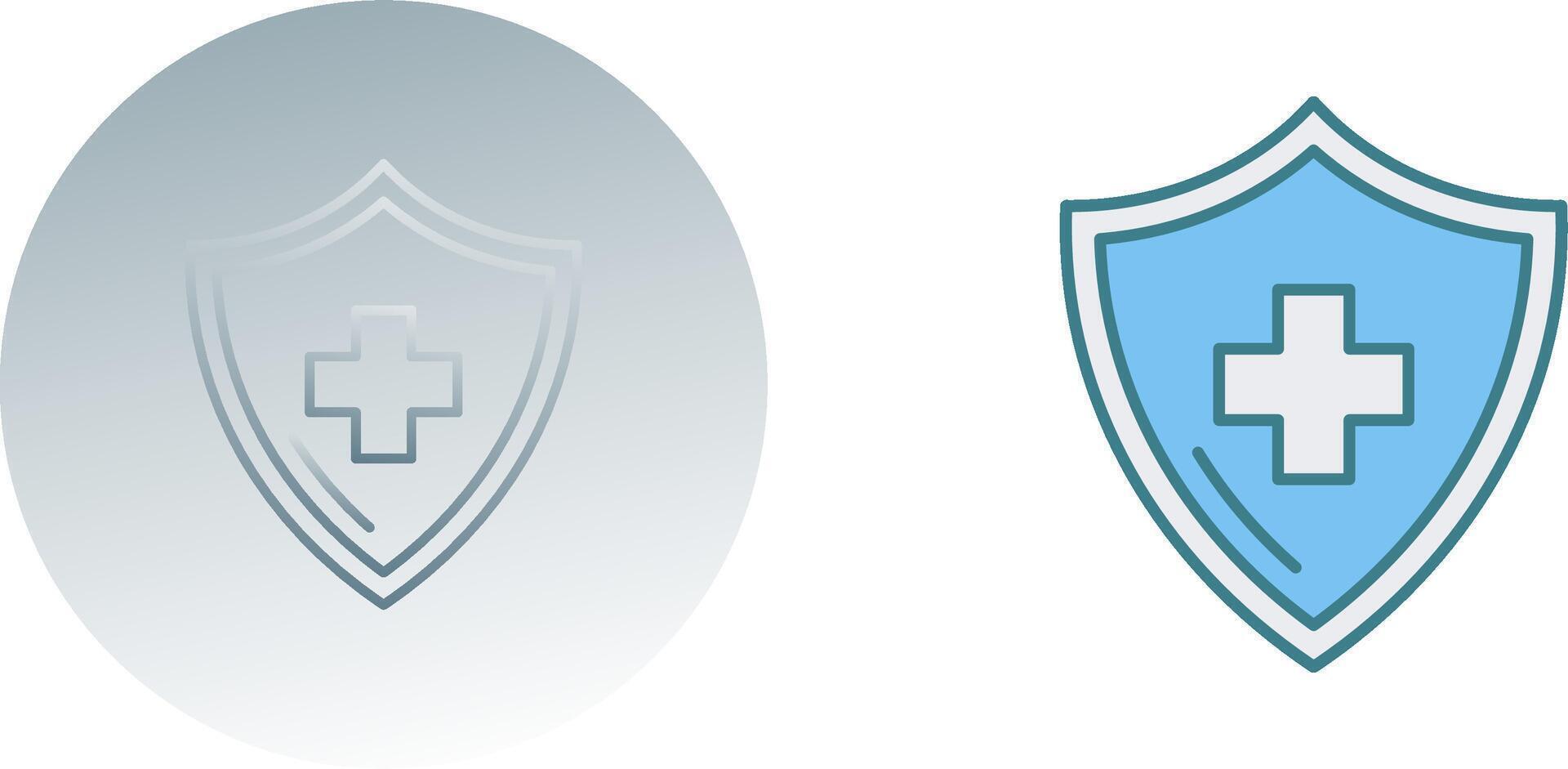 Health Protection Icon Design vector