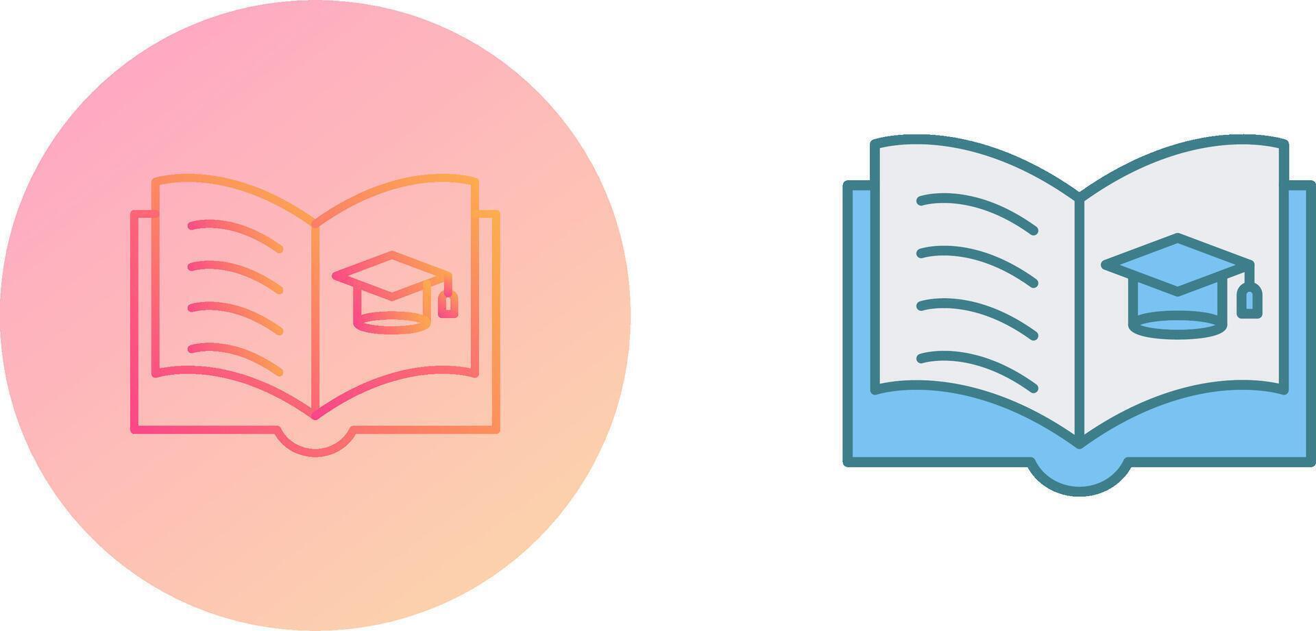 Open Book Icon Design vector