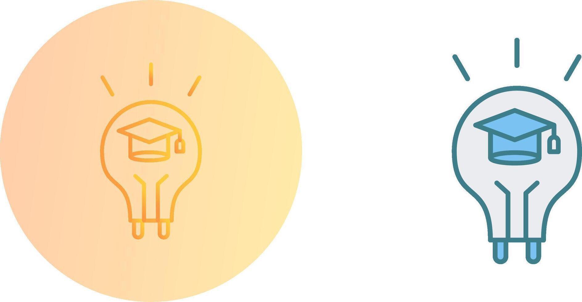 Light Bulb Icon Design vector