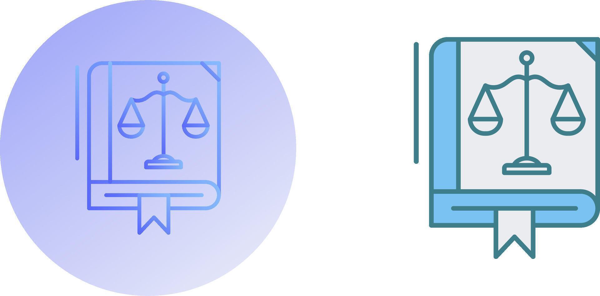 Law Icon Design vector