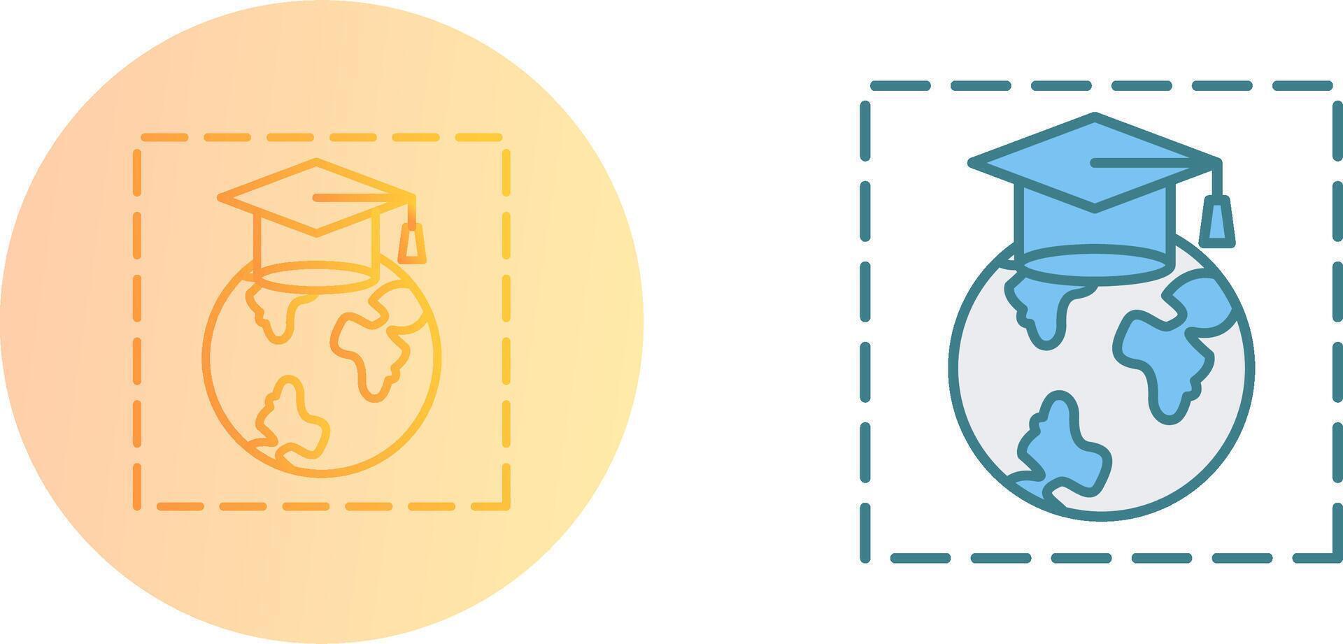 Earth Icon Design vector