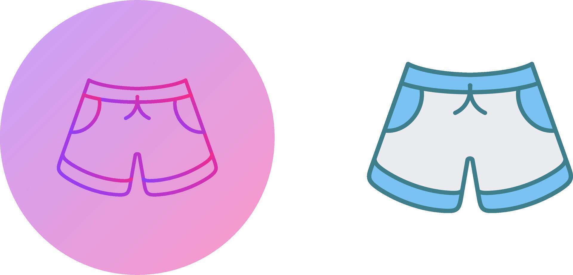 Swim Suit Icon Design vector