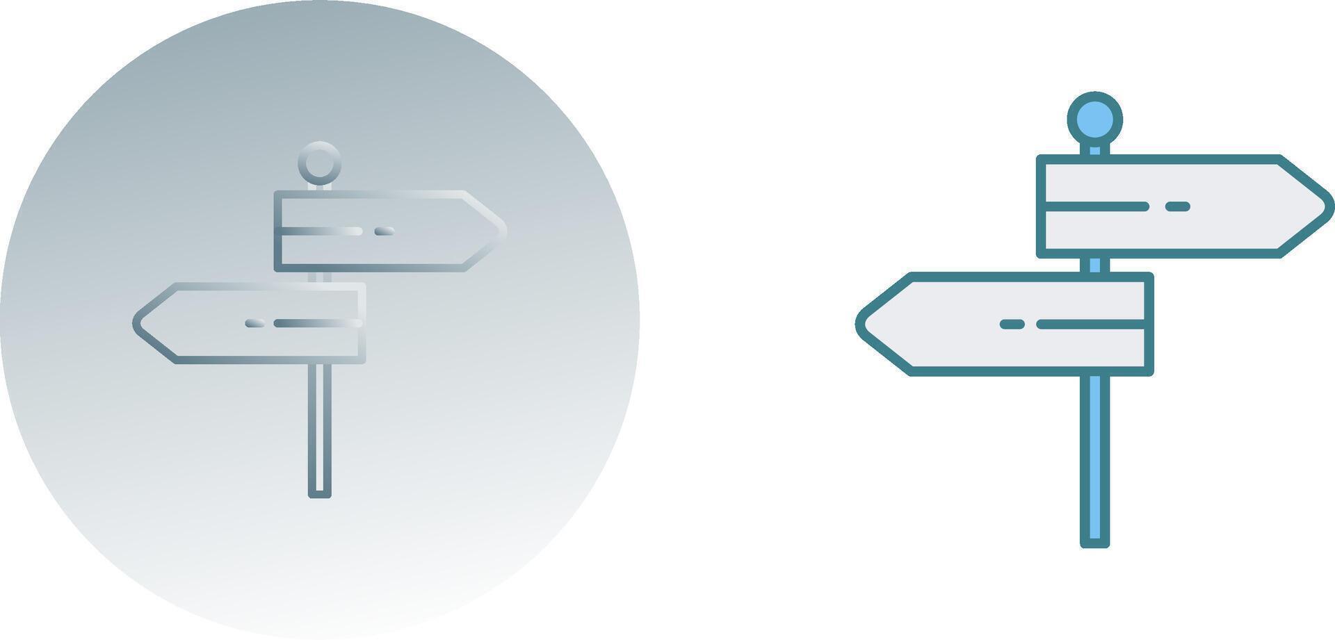 Direction Icon Design vector