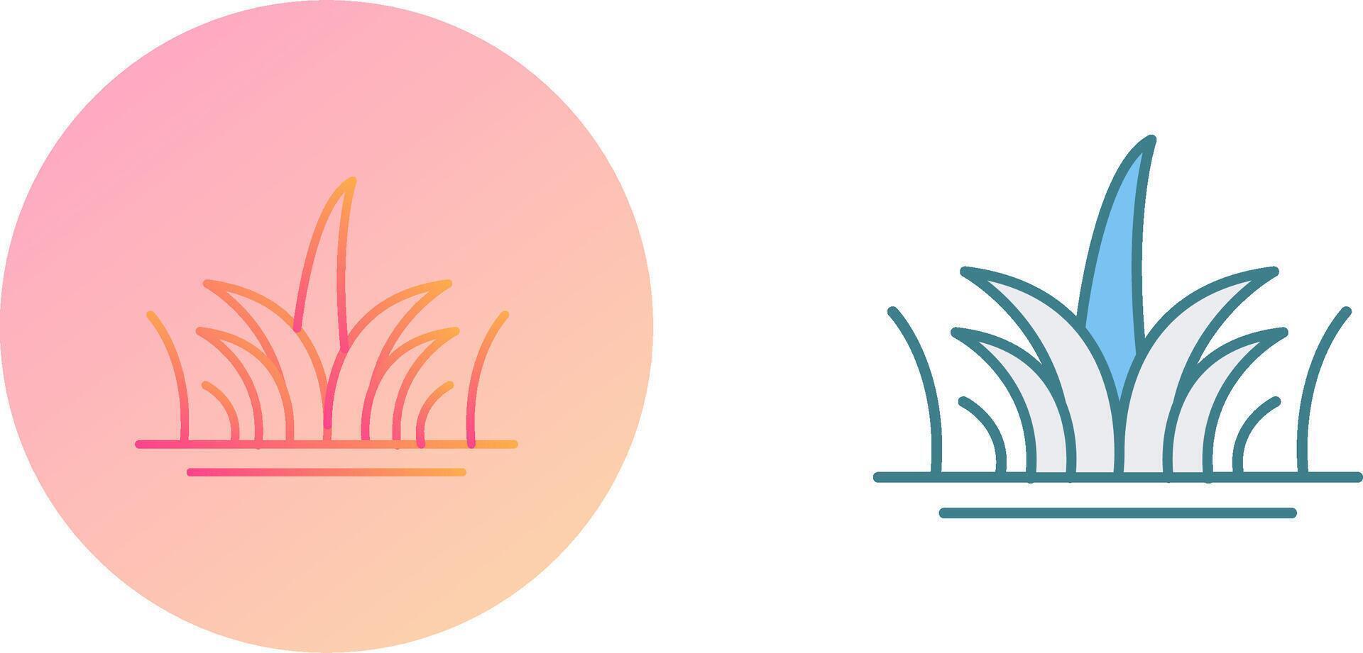 Grass Icon Design vector