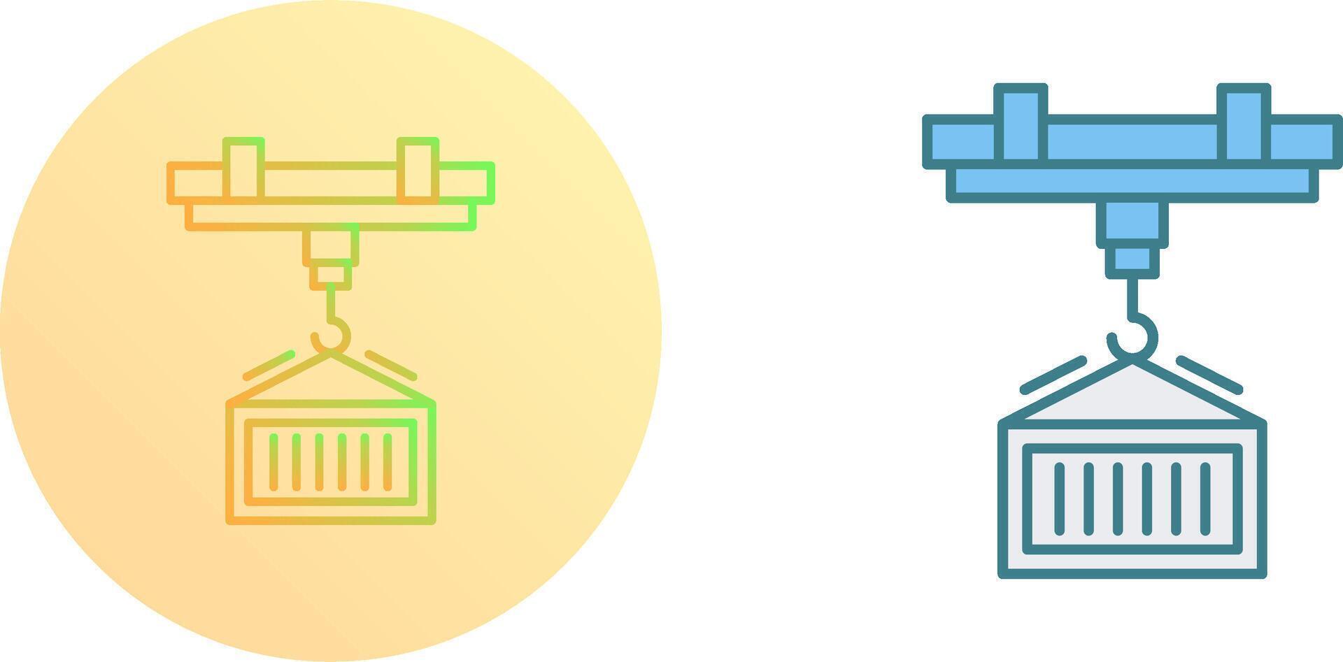 Crane Icon Design vector