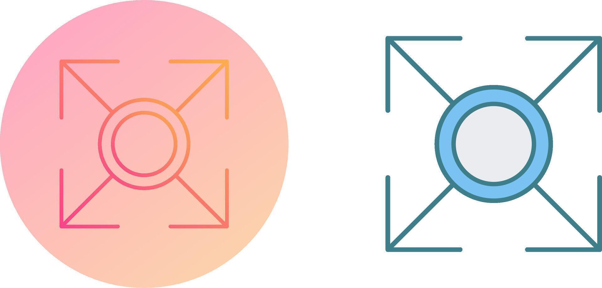 Expand Icon Design vector