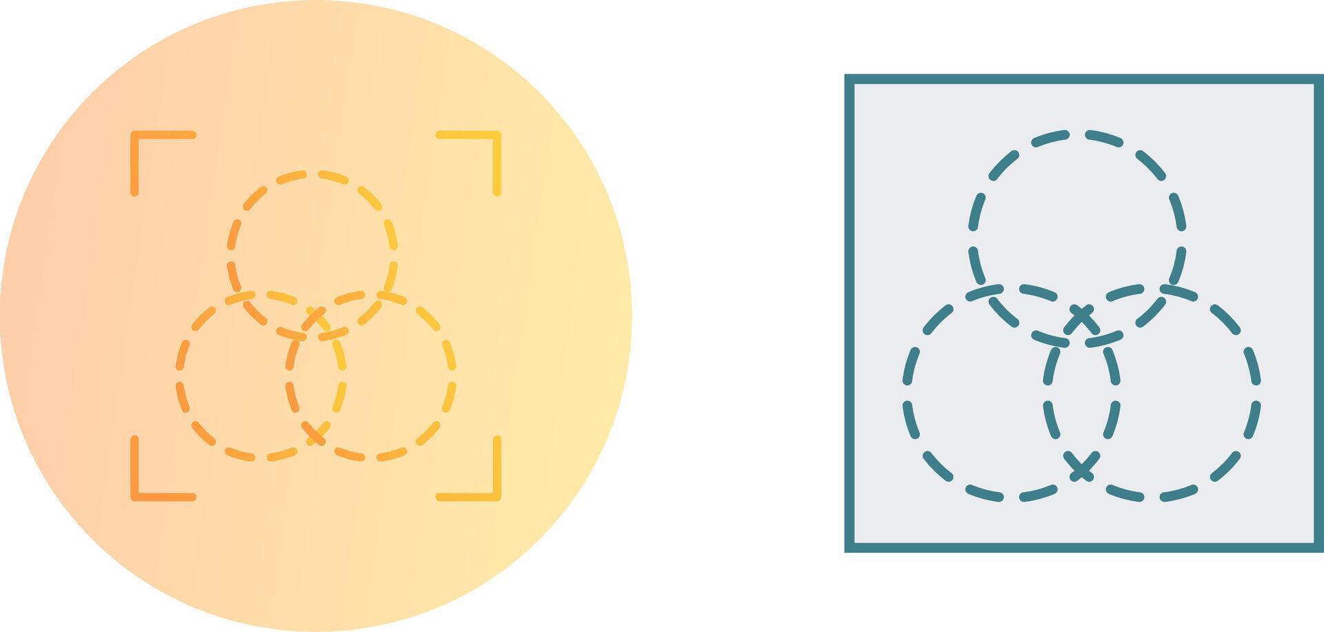Intersection Icon Design vector