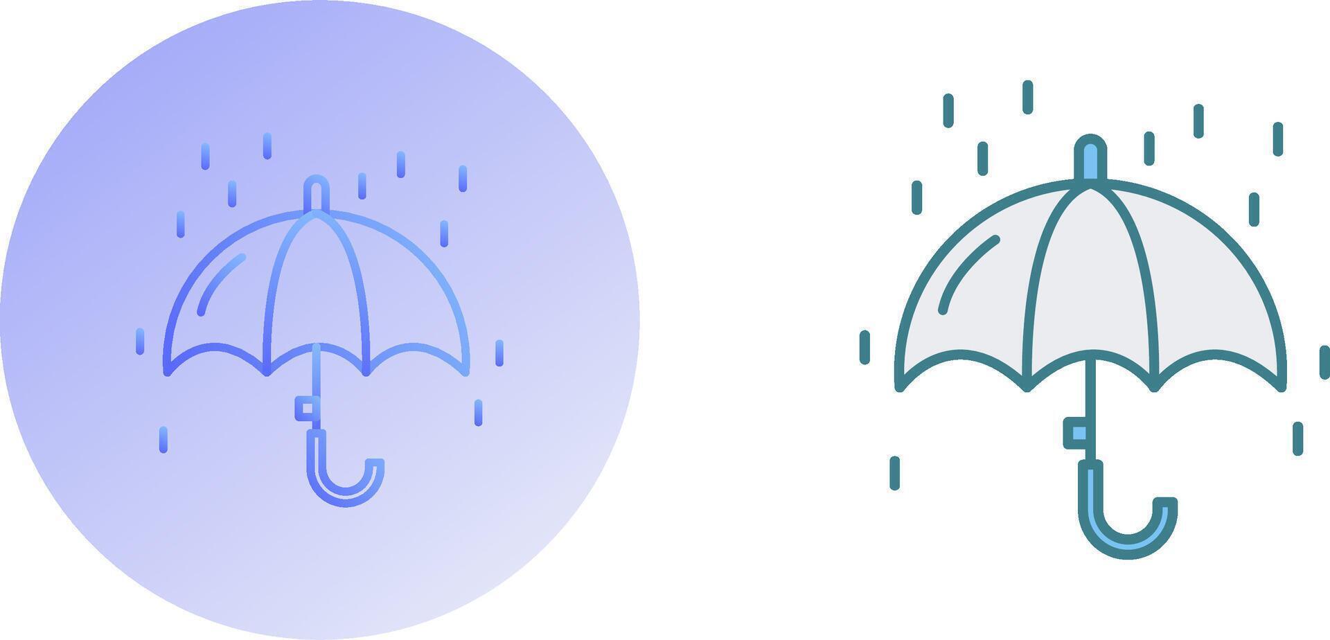 Raining Icon Design vector