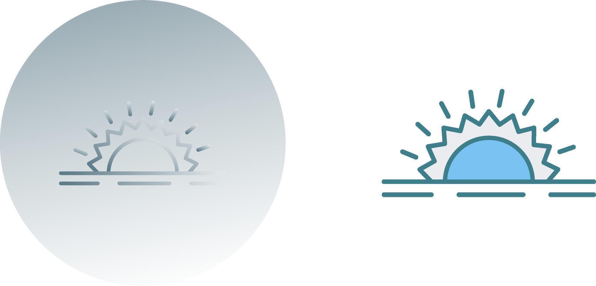 Sunshine Icon Design vector