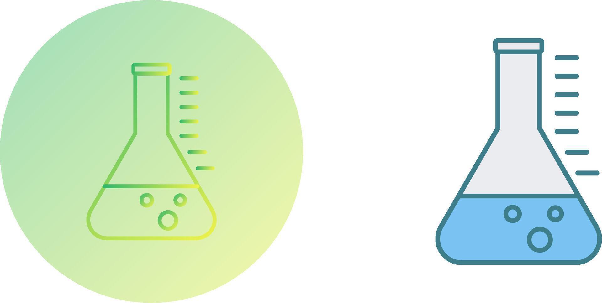 beaker Icon Design vector