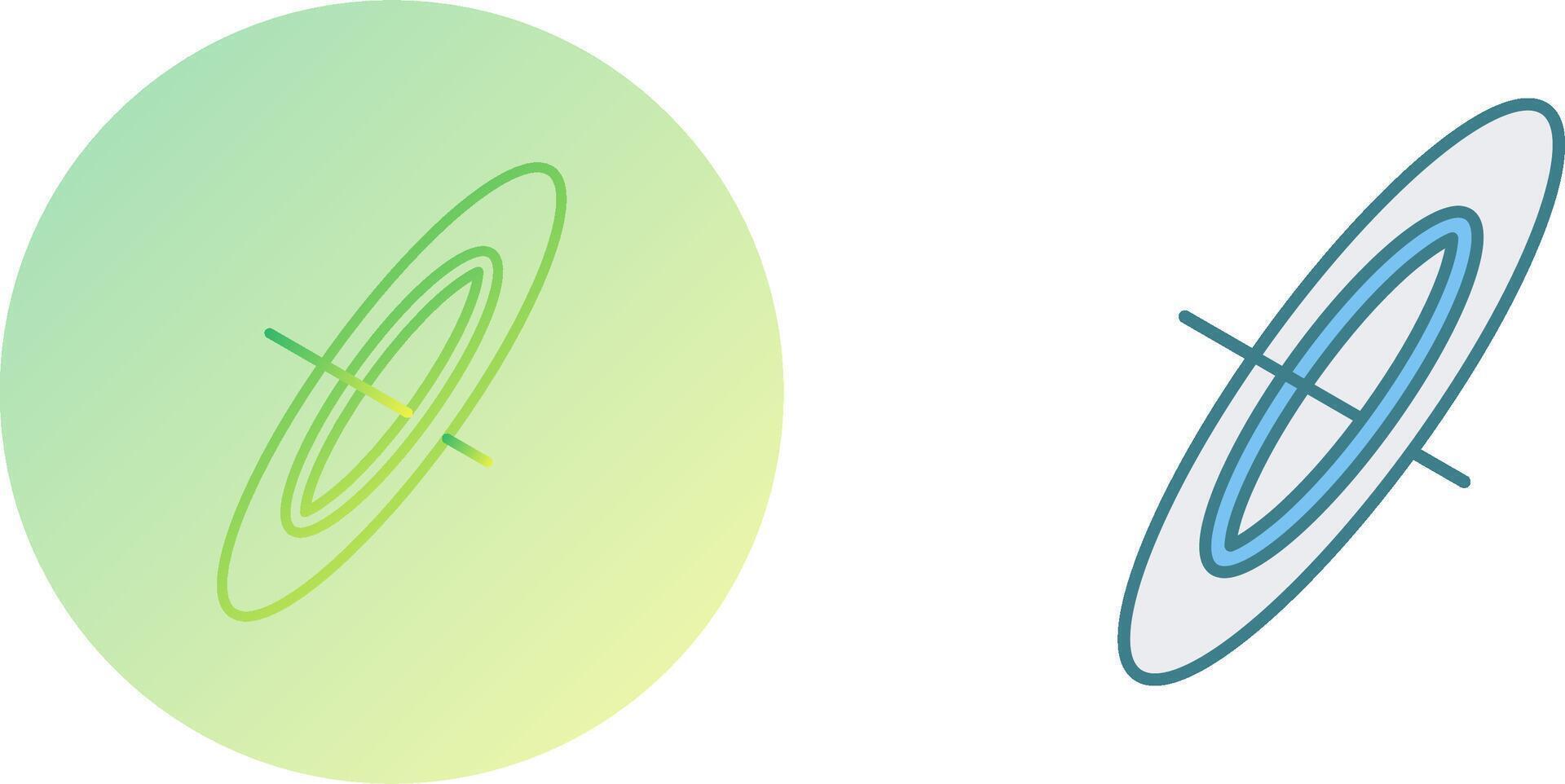 Black Hole Icon Design vector